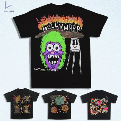 Monster Factory Großhandel Blanko-T-Shirts mit individuellem Druck/Stickerei