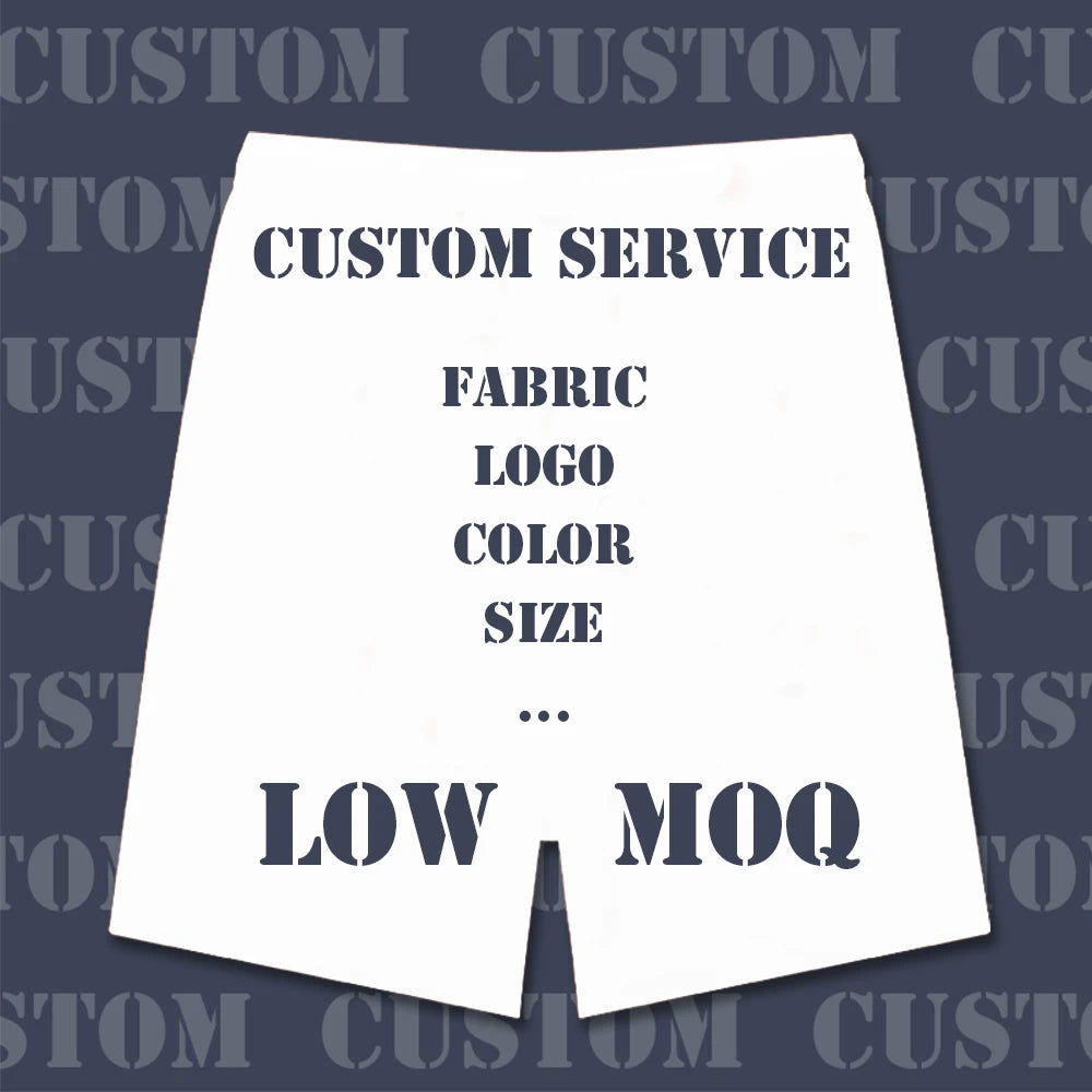 Huilin Factory New Design Embroidery Logo French Terry Sweat Shorts Elastic Waist Men Striped Side Thick Cotton Shorts