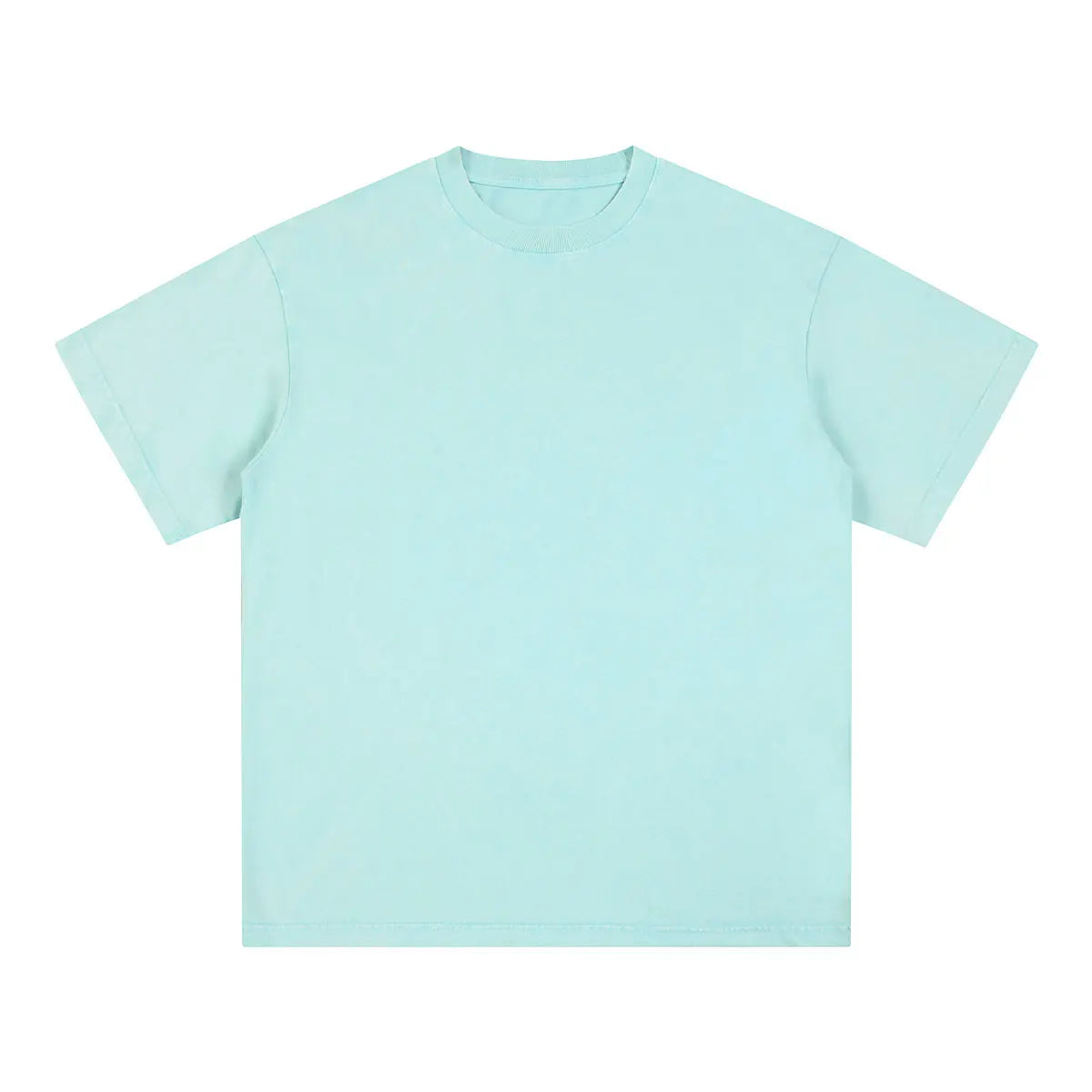 Vintage Fashion Supplier Low MOQ Acid Wash Snowflake Wash Blank Custom Print Mens Loose Fit T Shirt