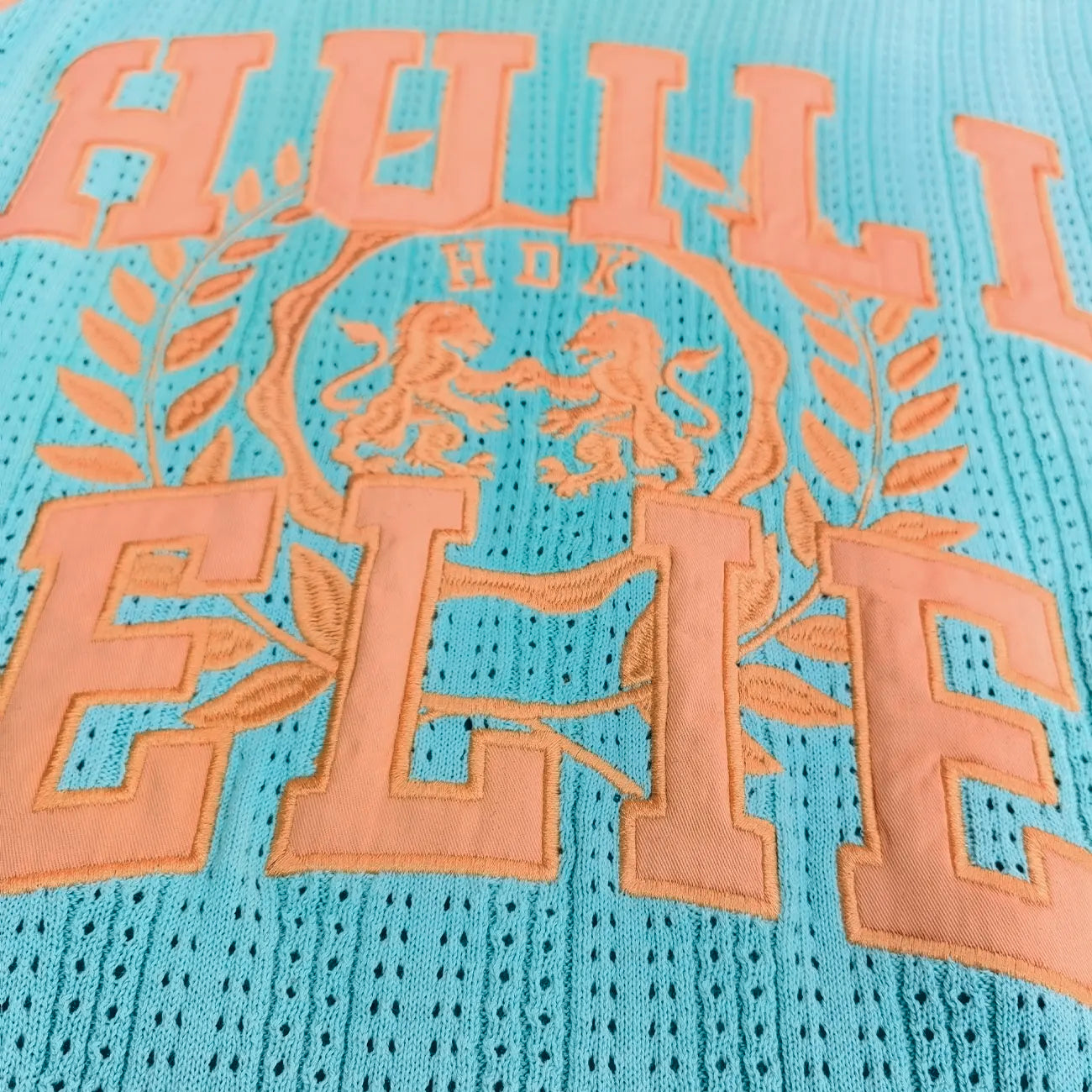 Basic Crew Neck Loose Fit Unisex Tshirts Custom Embroidery logo Men Crochet Knit Sleeveless Sweater T-shirt