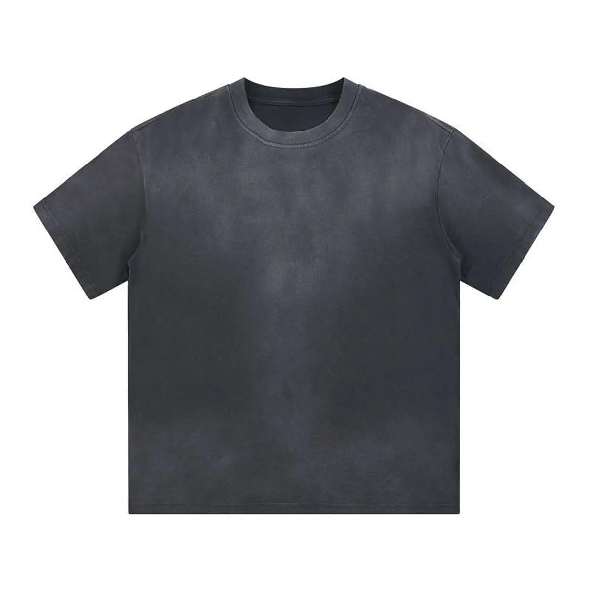 Essential Streetwear Supplier Low MOQ Vintage Acid Wash Blank Custom Logo Mens Loose Fit T Shirt