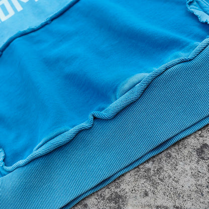 Screen Print 400gsm Heavy Weight Thick Cotton Hoodies Oversized Fit Men Vintage Washed French Terry Pullover Hoodie