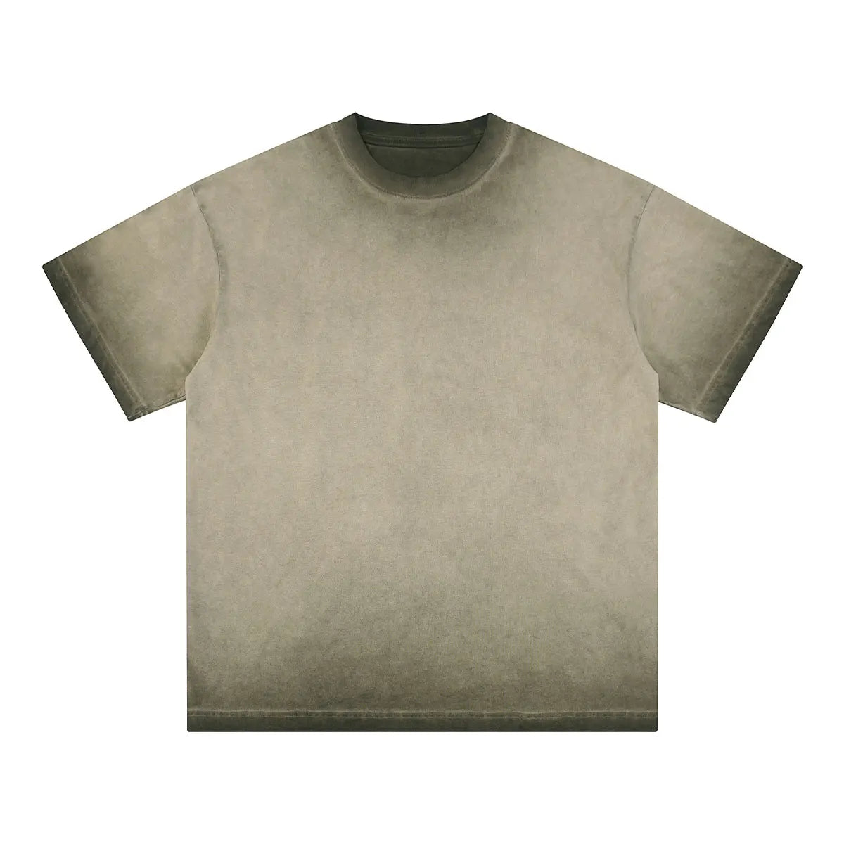 Vintage Fashion Supplier Low MOQ Acid Wash Snowflake Wash Blank Custom Print Mens Loose Fit T Shirt