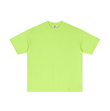 180g high-quality 100% Cotton shoulder dropT-shirt solid color short-sleeved T-shirt