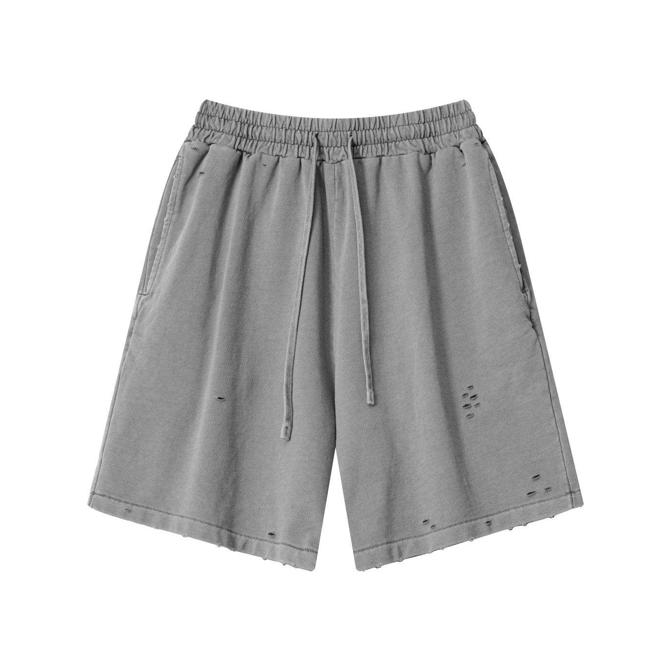 Oversized washing sports sweatpants shorts men