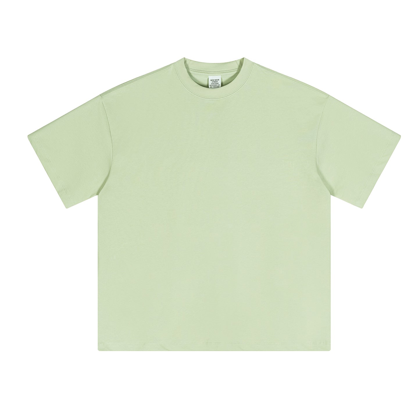 Heavyweight 230G Crew Neck Short sleeve Solid Color 100% Cotton T-shirt