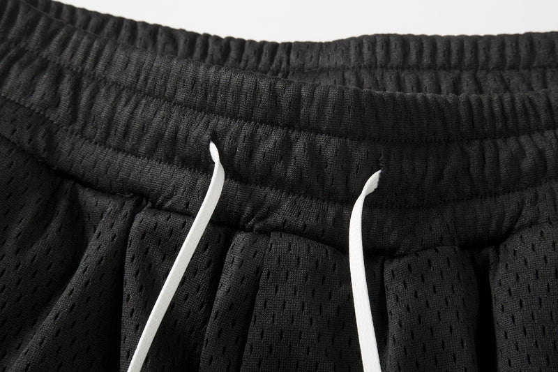 HUILI FACTORY nylon 2 layer shorts custom print boxing athletic running mesh shorts