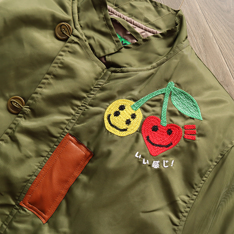 Monster factory wholesale blank jackets custom embroidery