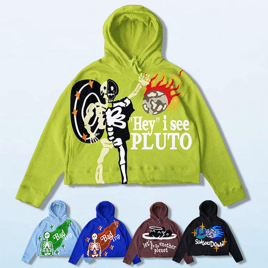 Monster factory wholesale blank hoodies custom print/embroidery